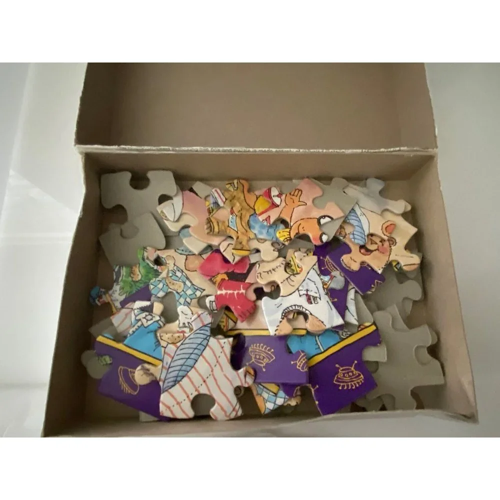 96' Arthur's First Sleepover Children's 60 Piece Jigsaw Puzzle by Marc Brown Vtg